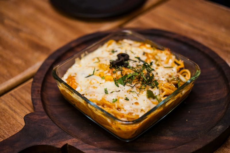 Baked ziti pasta at Anthony coal fired pizza