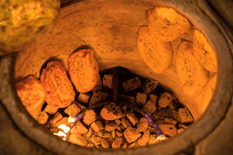 The iconic coal fired oven at Anthony's coal fired pizza